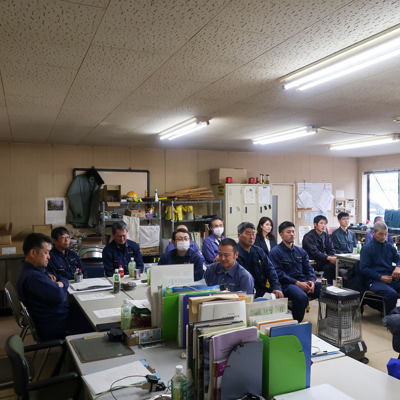 GW連休明け立上り安全会議がありましたのサムネイル